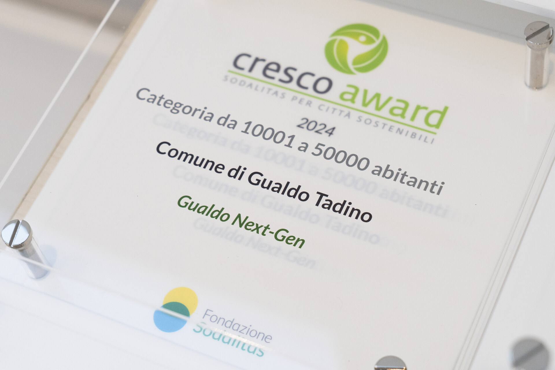 Sodalitas: nel 2024 il Cresco Award anche al Comune di Gualdo Tadino (Perugia)