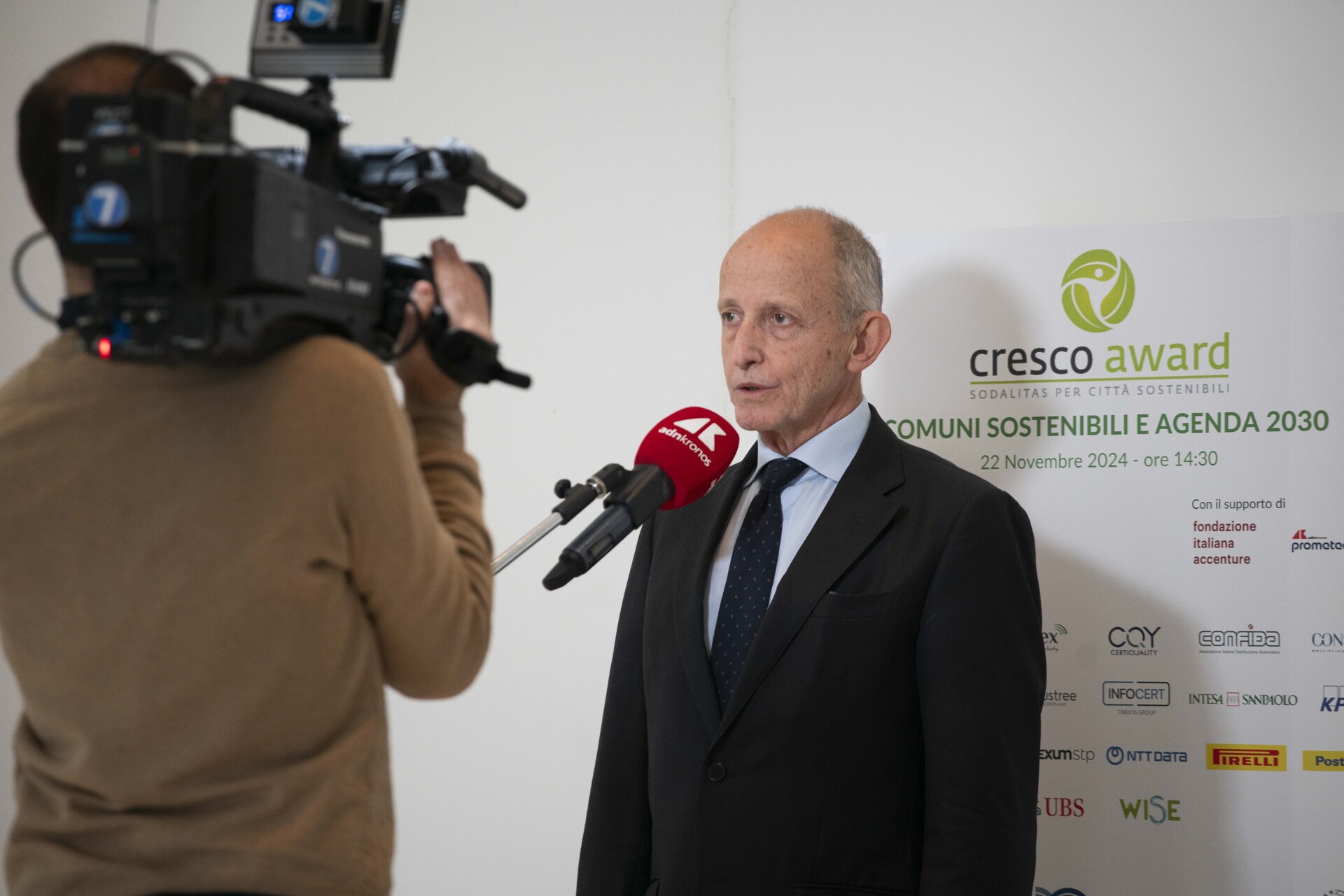 Sodalitas: Alberto Pirelli, Presidente della Fondazione, è stato intervistato a magine del Cresco Award per Città Sostenibili 2024