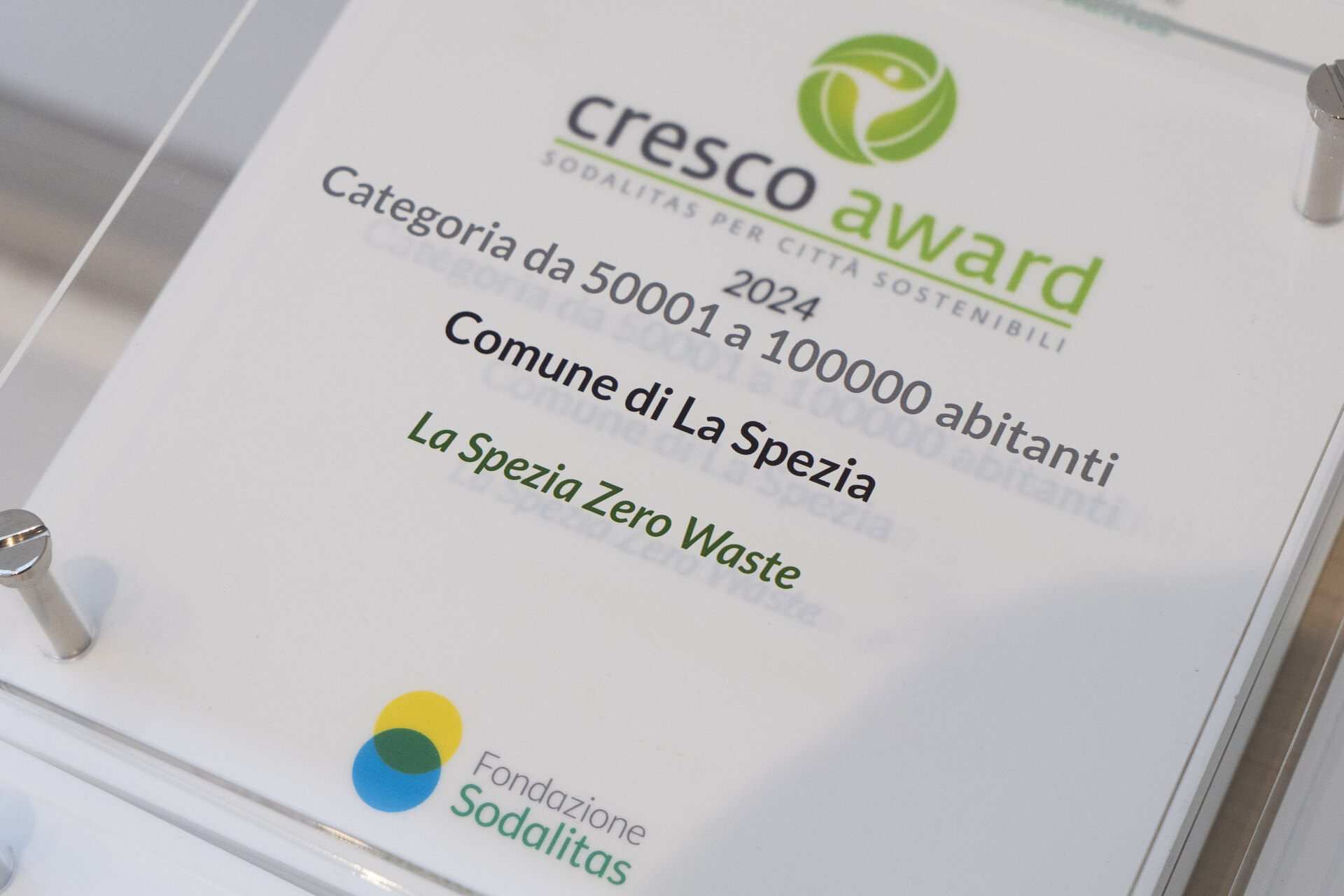 Sodalitas: nel 2024 il Cresco Award anche al Comune di La Spezia