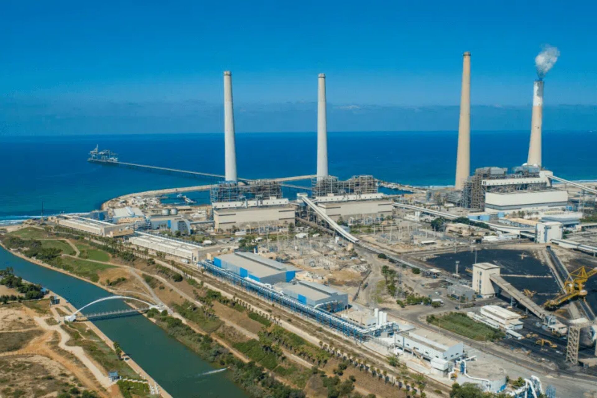 Desalinizzazione in israele: l'impianto di Hadera