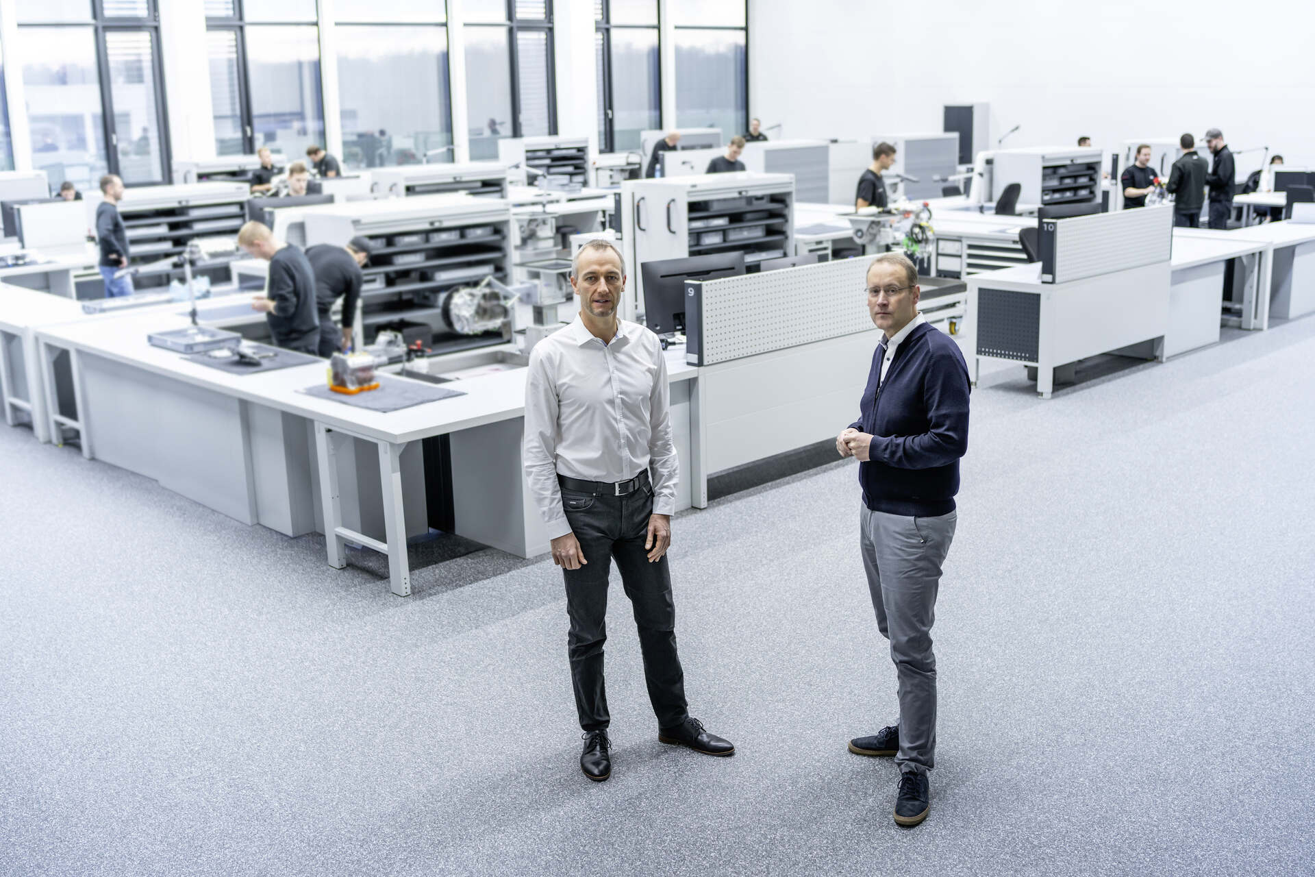 Qatar e Audi: Adam Baker e Stefan Dreyer nel workshop dedicato al motore