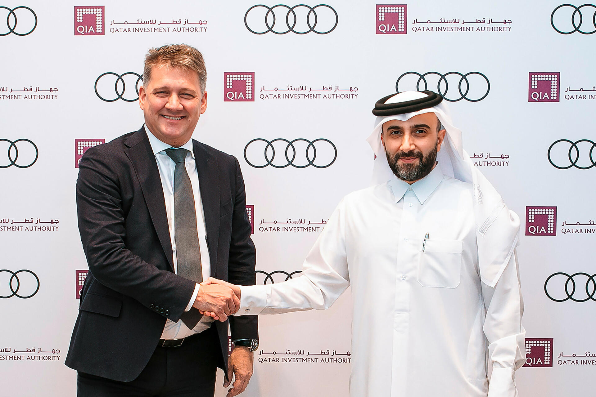 Qatar e Audi: Mohammed Al-Sowaidi e Gernot Döllner hanno dao il via alla collaborazione