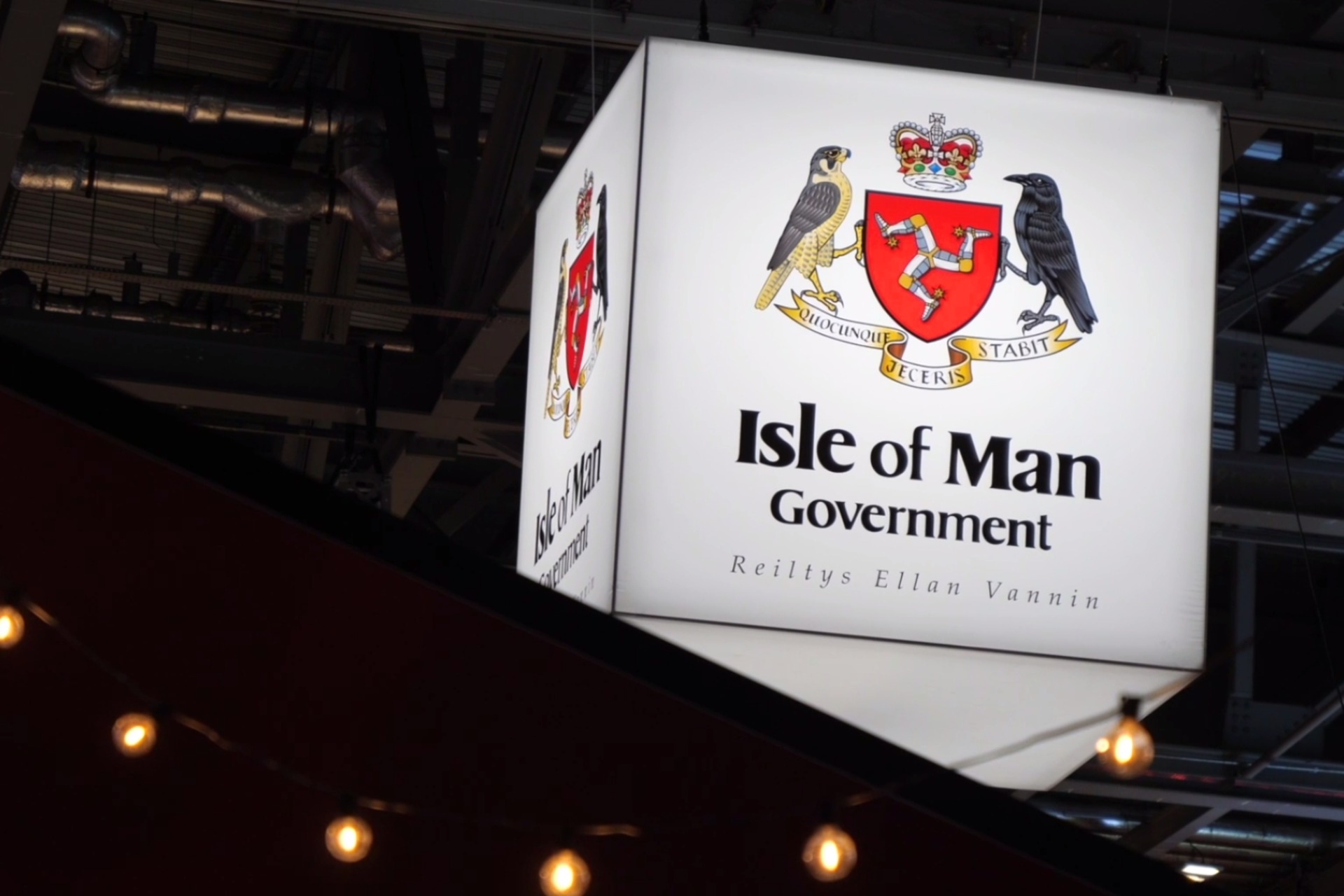 Finanza sostenibile: l'emblema del Governo dell'Isola di Man