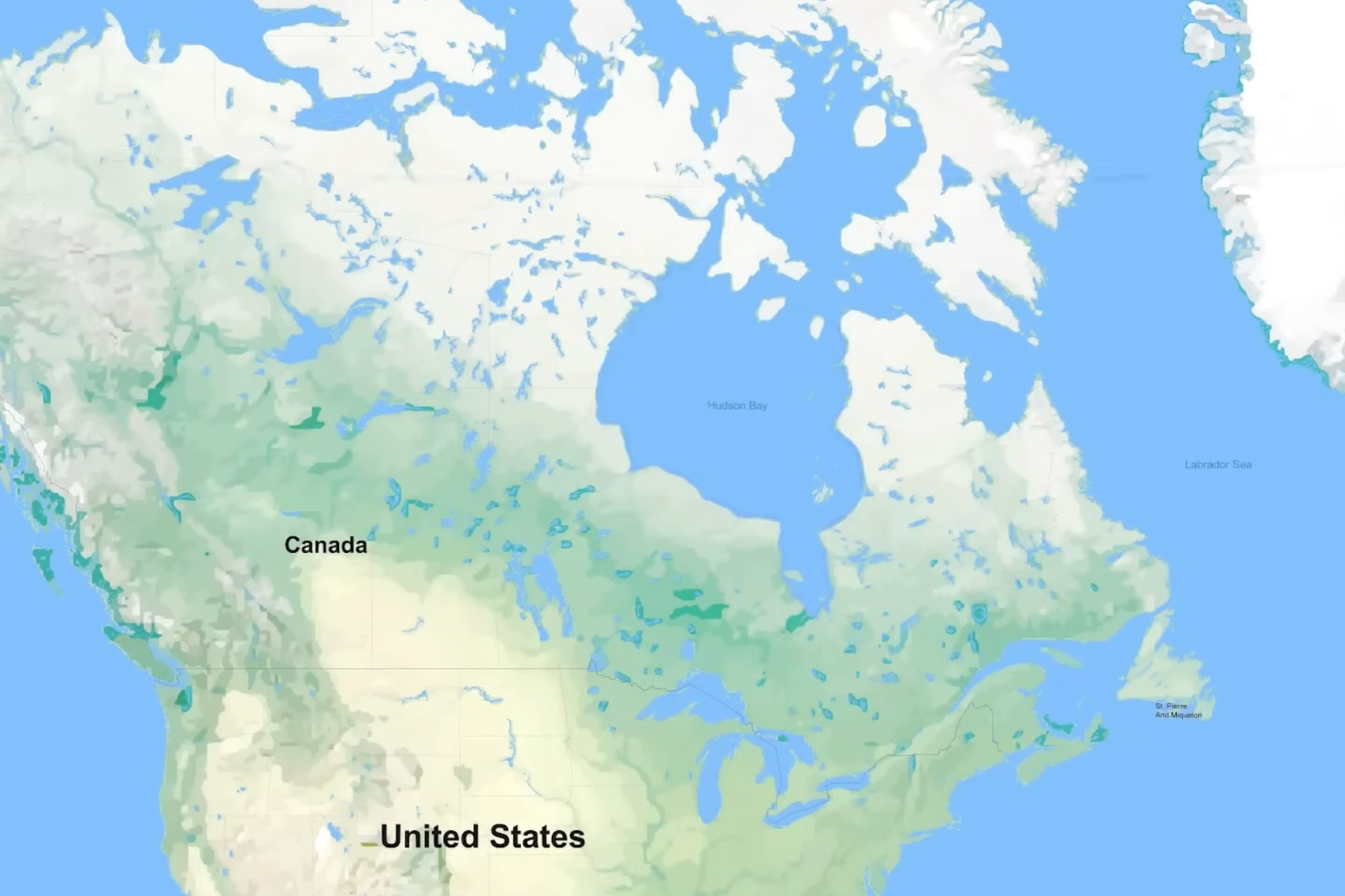 Baia di Hudson: è circondata da tundra e foreste boreali