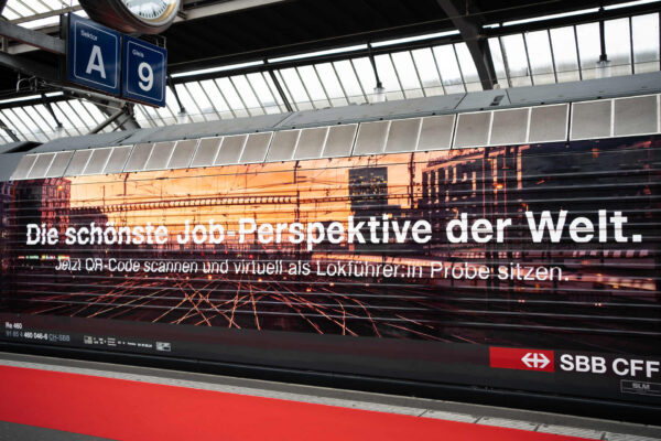 In Svizzera una locomotiva speciale per valorizzare la formazione