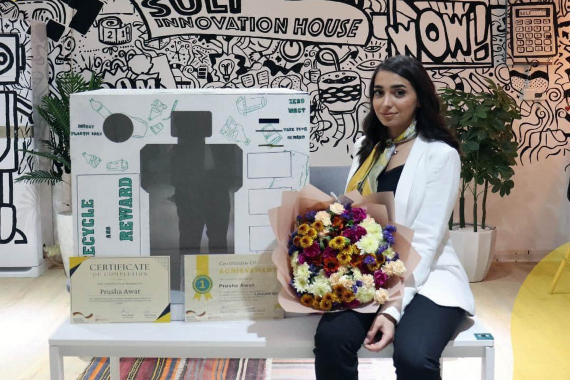 Suli Innovation House: la geniale startupper irachena Prusha Awat Mohamad