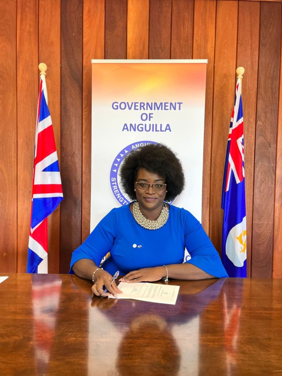 Anguilla: Quincia Gumbs-Marie è la Ministra dello Sviluppo Sostenibile
