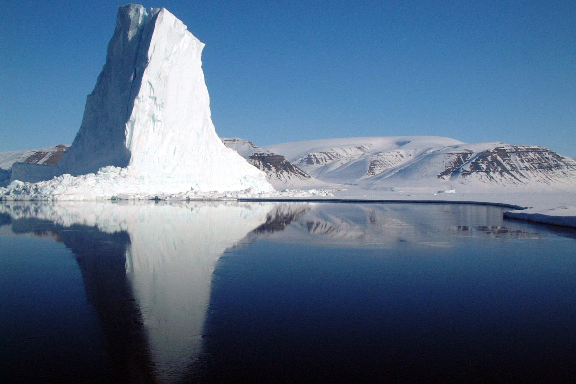 Baia di Baffin: frammenti di antiche calotte glaciali,