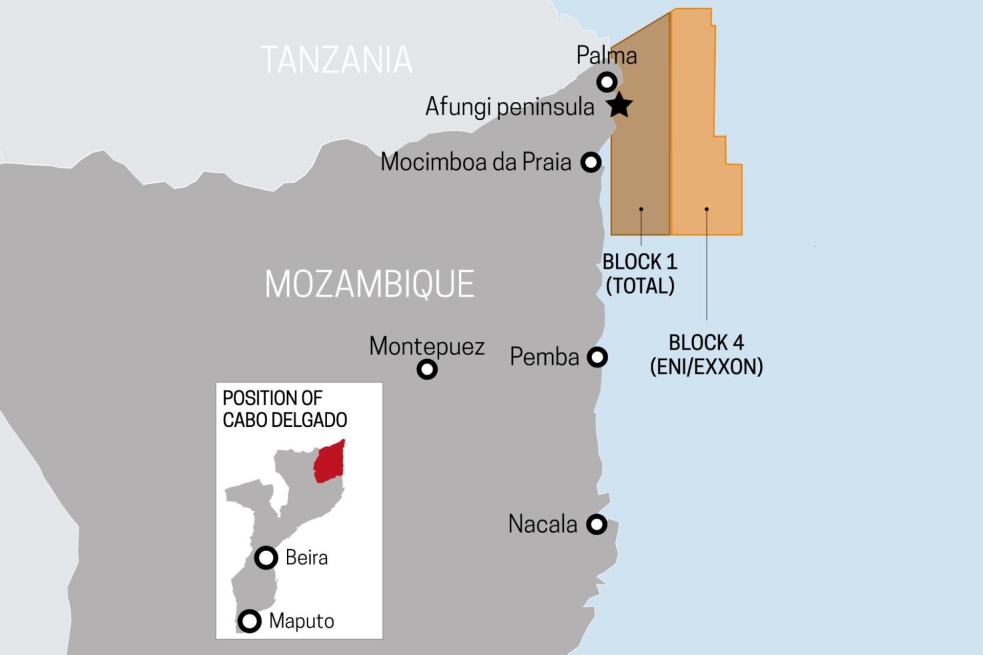 Eni Rovuma Basin: l’Area 4 del Bacino di Rovuma, operata da Mozambique Rovuma Venture in Africa
