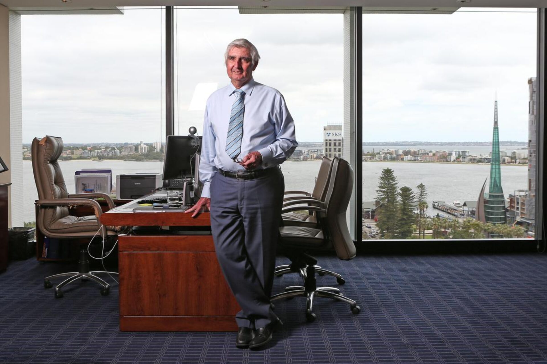 Perth: Il compianto Eric Lumsden che sostenne con decisione la smart city