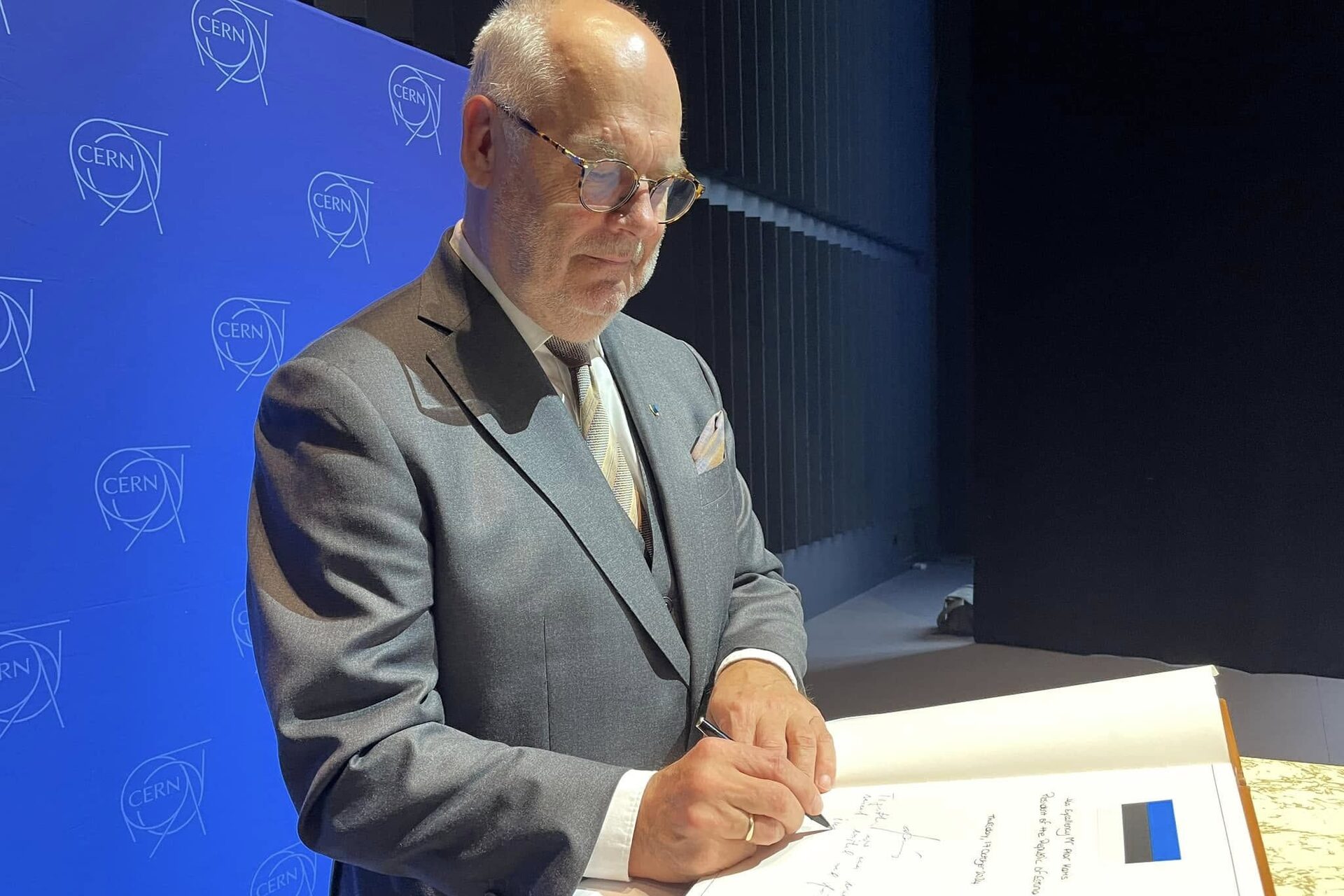Estonia e CERN: Alar Karis, Presidente della Repubblica Estone