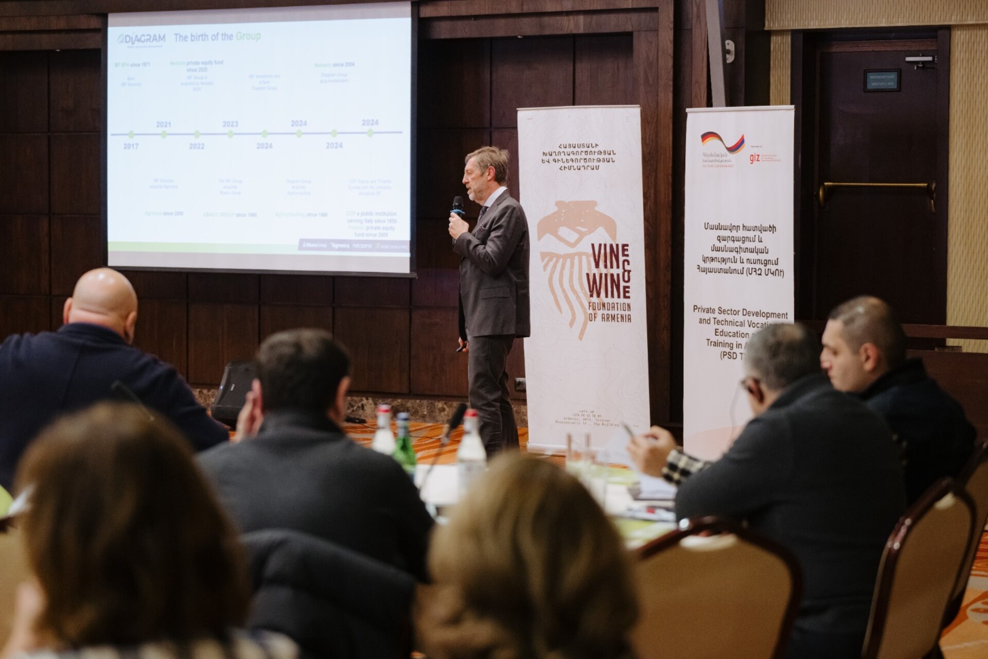 Vino armeno: Dario Dell'Antonio, Direttore Solution Agri Gov per il Diagram Group
