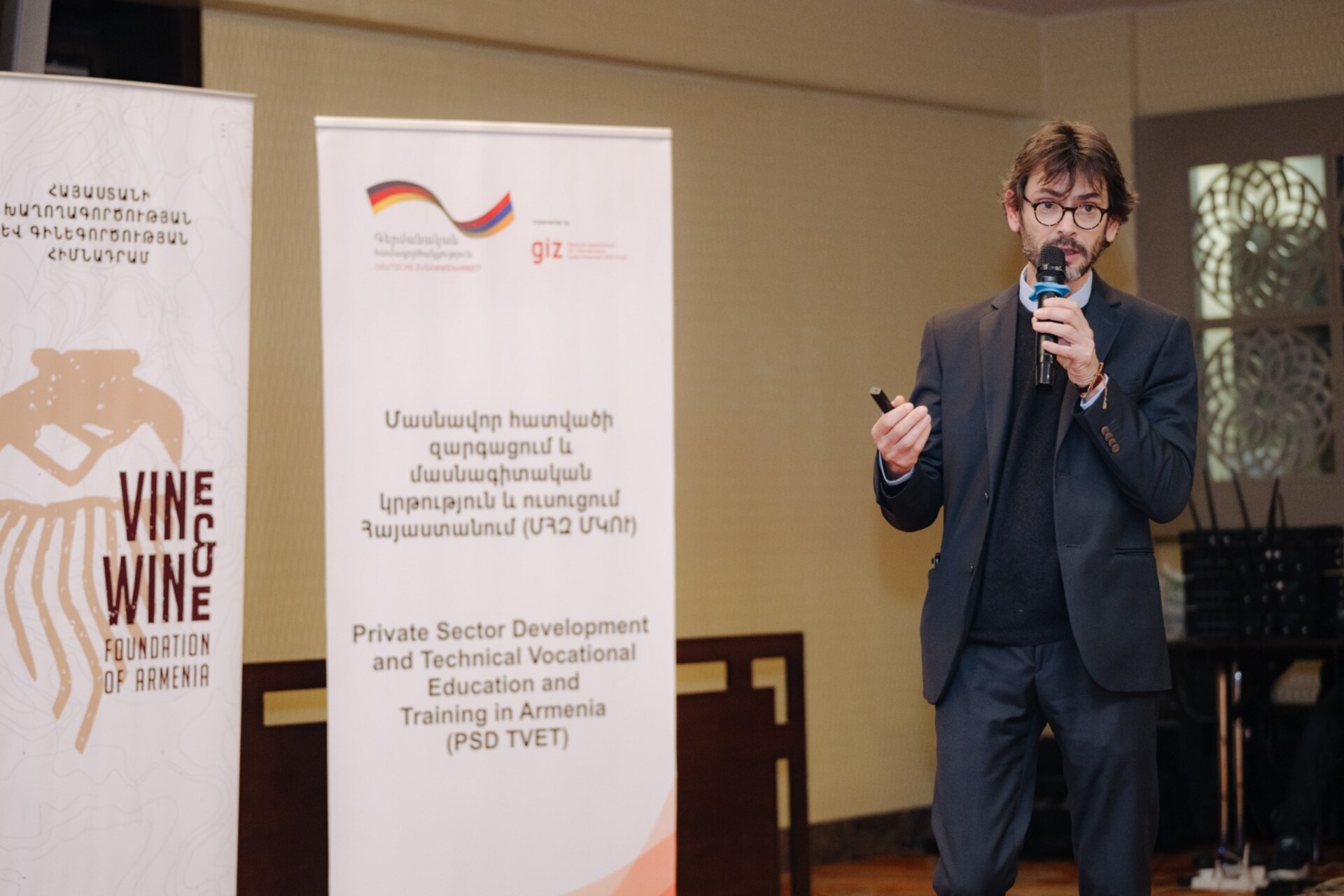 Vino armeno: Christian Schingo, Senior Project Manager & Business Developer per il Diagram Group