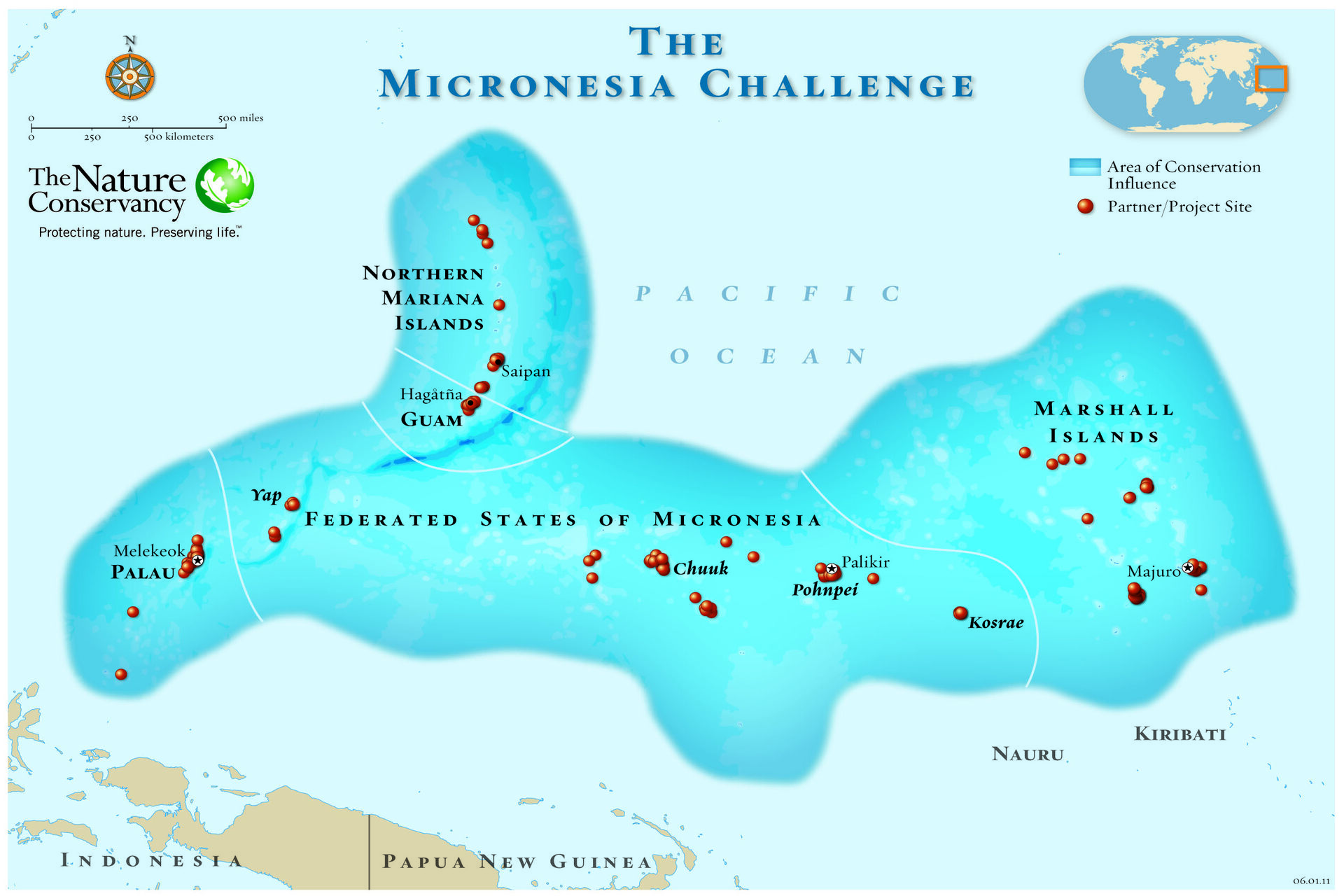 Micronesia: la Challenge è un'iniziativa regionale che mira a conservare almeno il 30 per cento delle risorse marine costiere