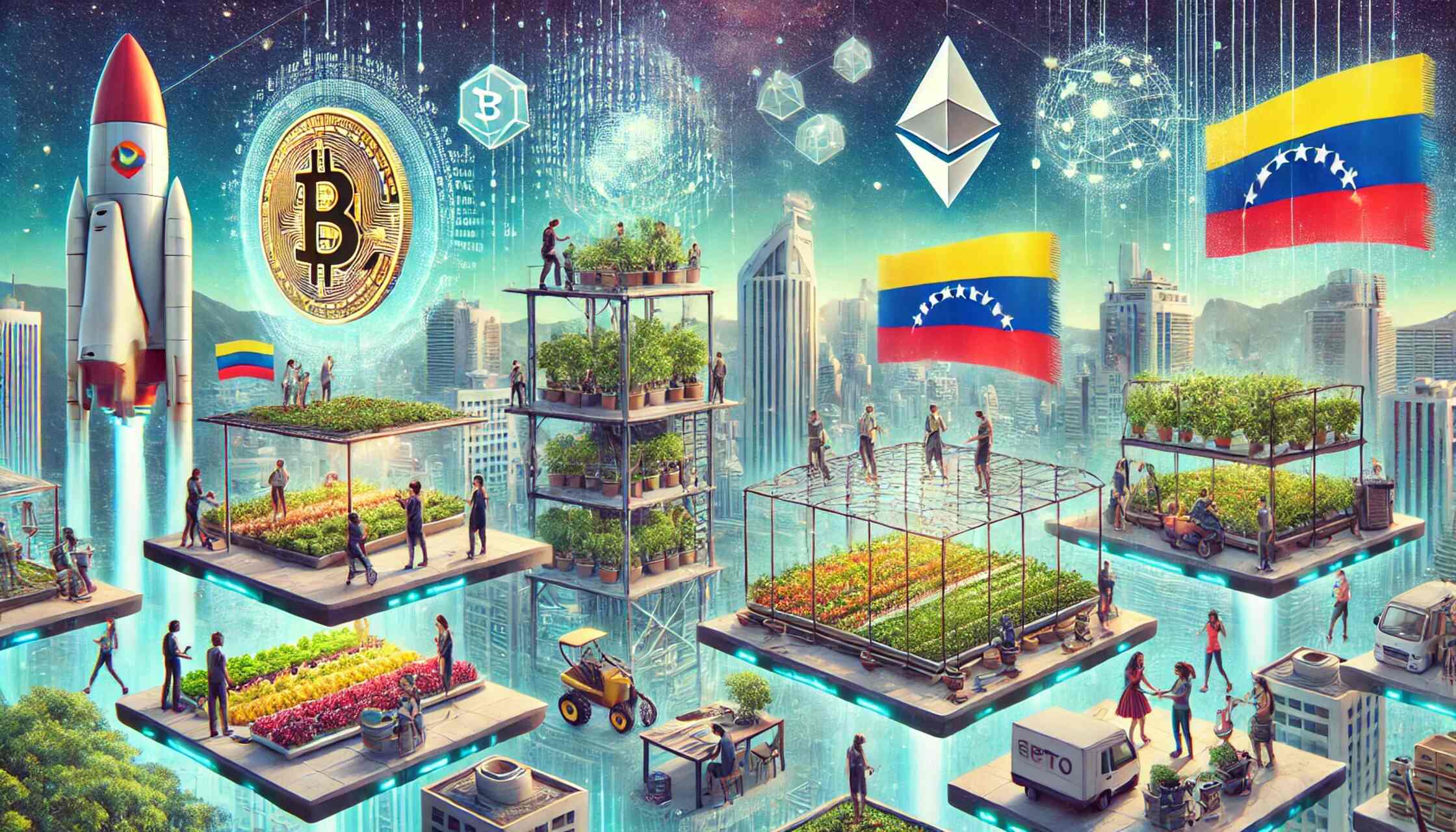 Venezuela: blockchain e criptovalute, agricoltura urbana e digitalizzazione culturale