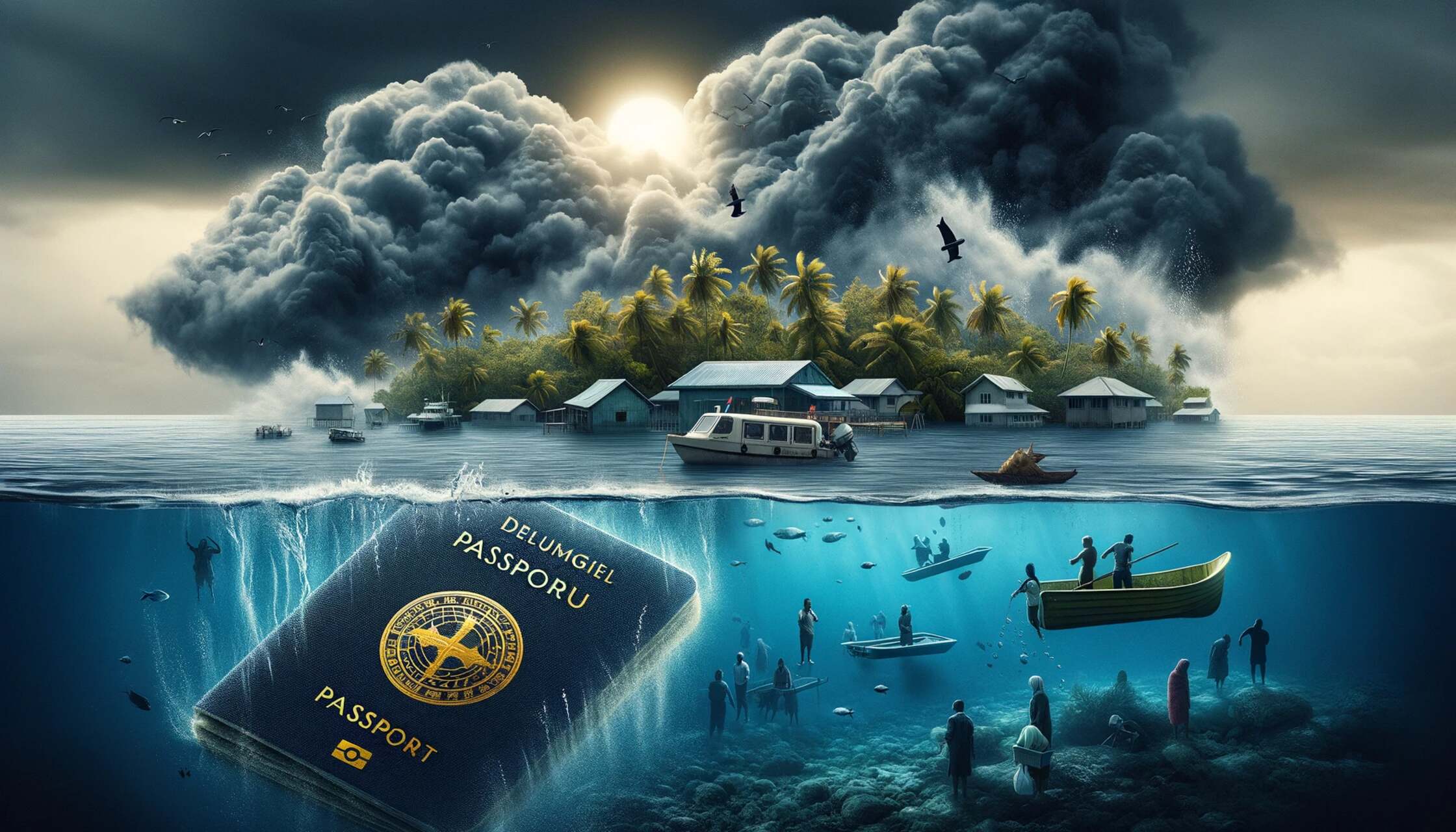 Nauru: le coste stanno subendo un'erosione accelerata a causa dell’innalzamento del mare, che avanza a una velocità 1,5 volte superiore alla media globale