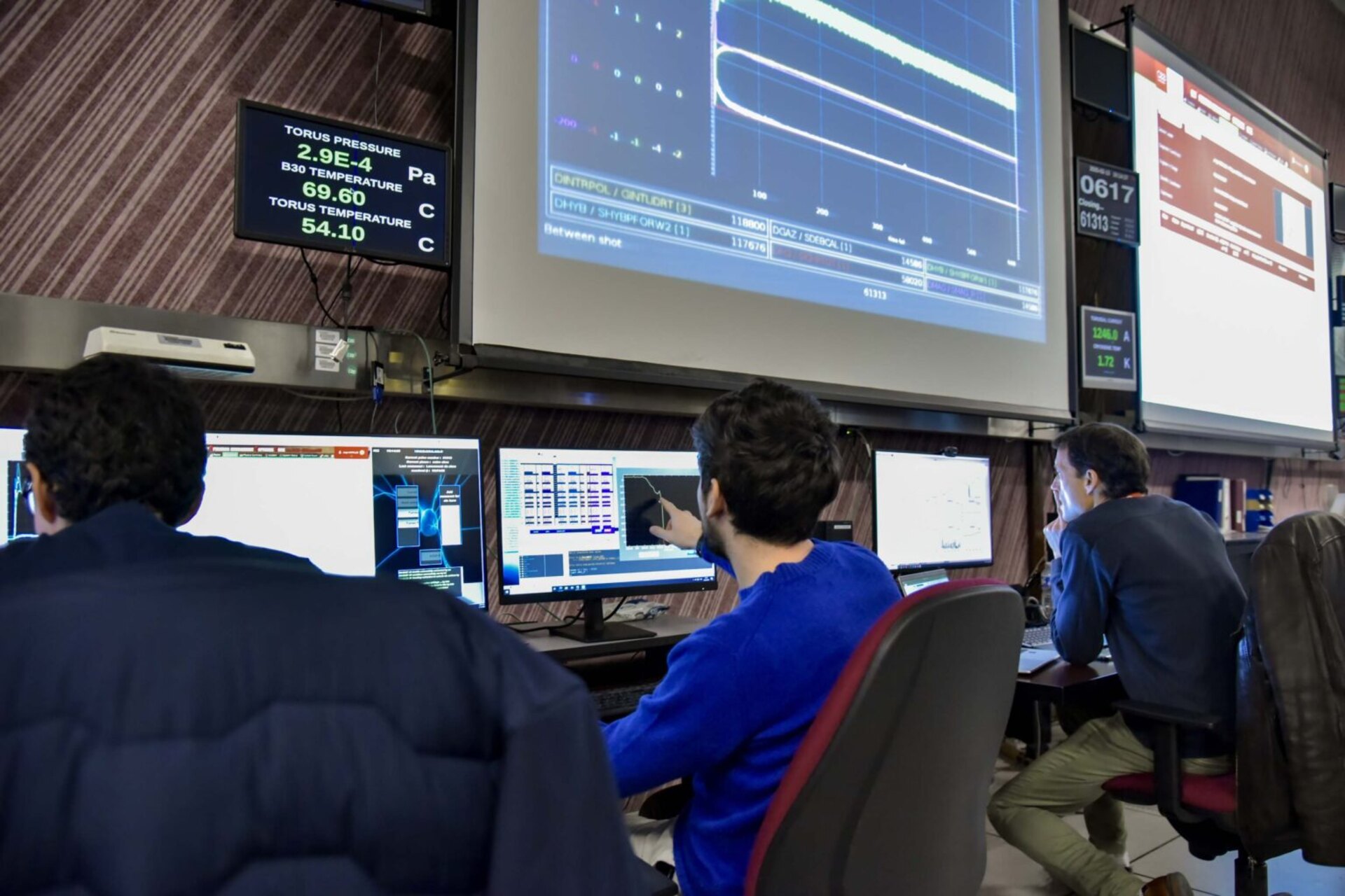 Plasma: il gruppo di ricerca del tokamak WEST al momento del record a Cadarache
