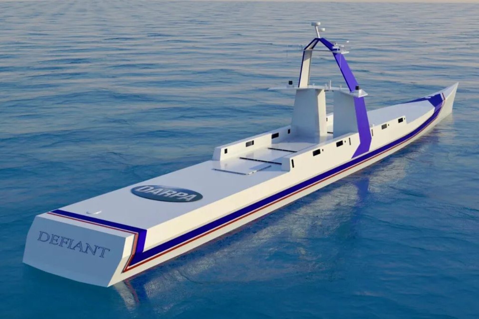 USX-1 Defiant: al debutto la nave da guerra statunitense senza equipaggio della DARPA
