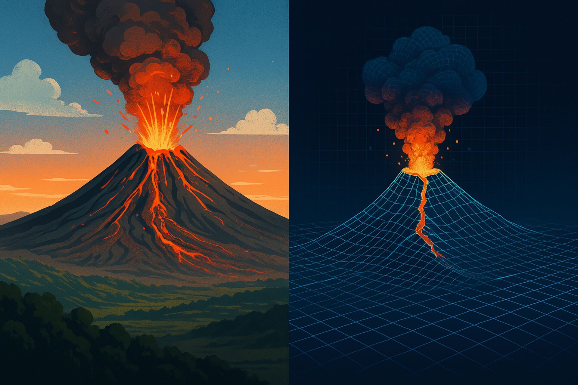 Etna: il suo gemello digitale è un modello virtuale avanzato che simula in tempo reale le dinamiche del vulcano siciliano