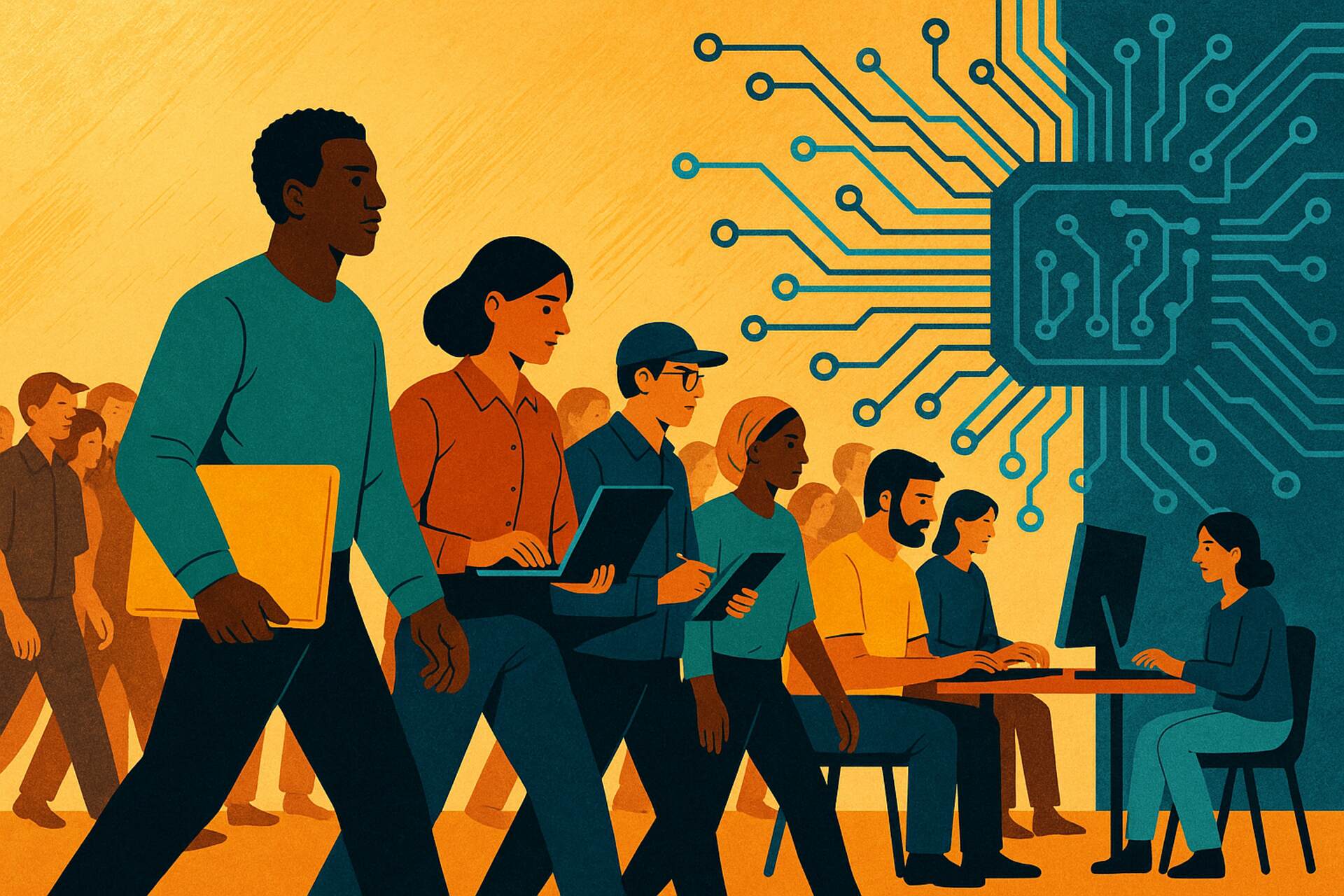 Lavoro umano: nel Sud globale milioni di lavoratori etichettano dati per chatbot, sistemi di visione artificiale e traduttori automatici