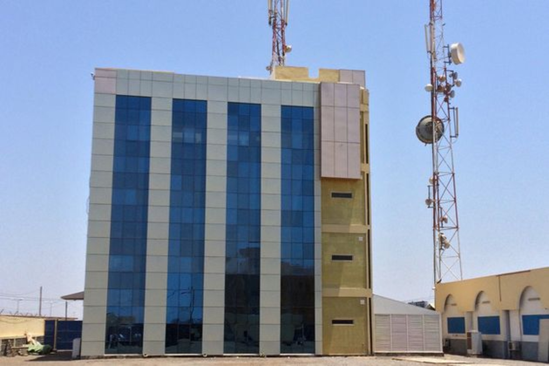 Gibuti: l'edificio del Data Center