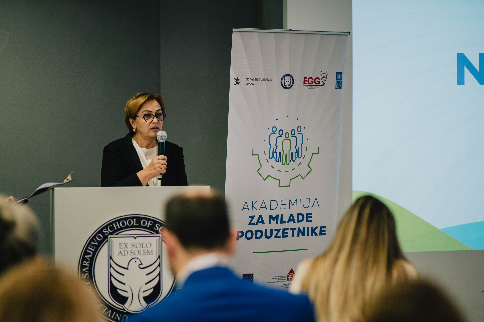 Bosnia ed Erzegovina: durante le attività dell’Academy, Narine Sahakyan di UNDP ha ribadito il valore strategico dell’educazione per lo sviluppo sostenibile