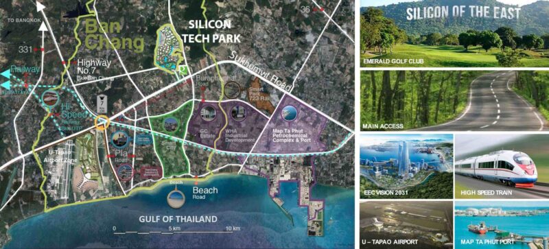Thailandia: l’infografica sullo sviluppo del Silicon Tech Park