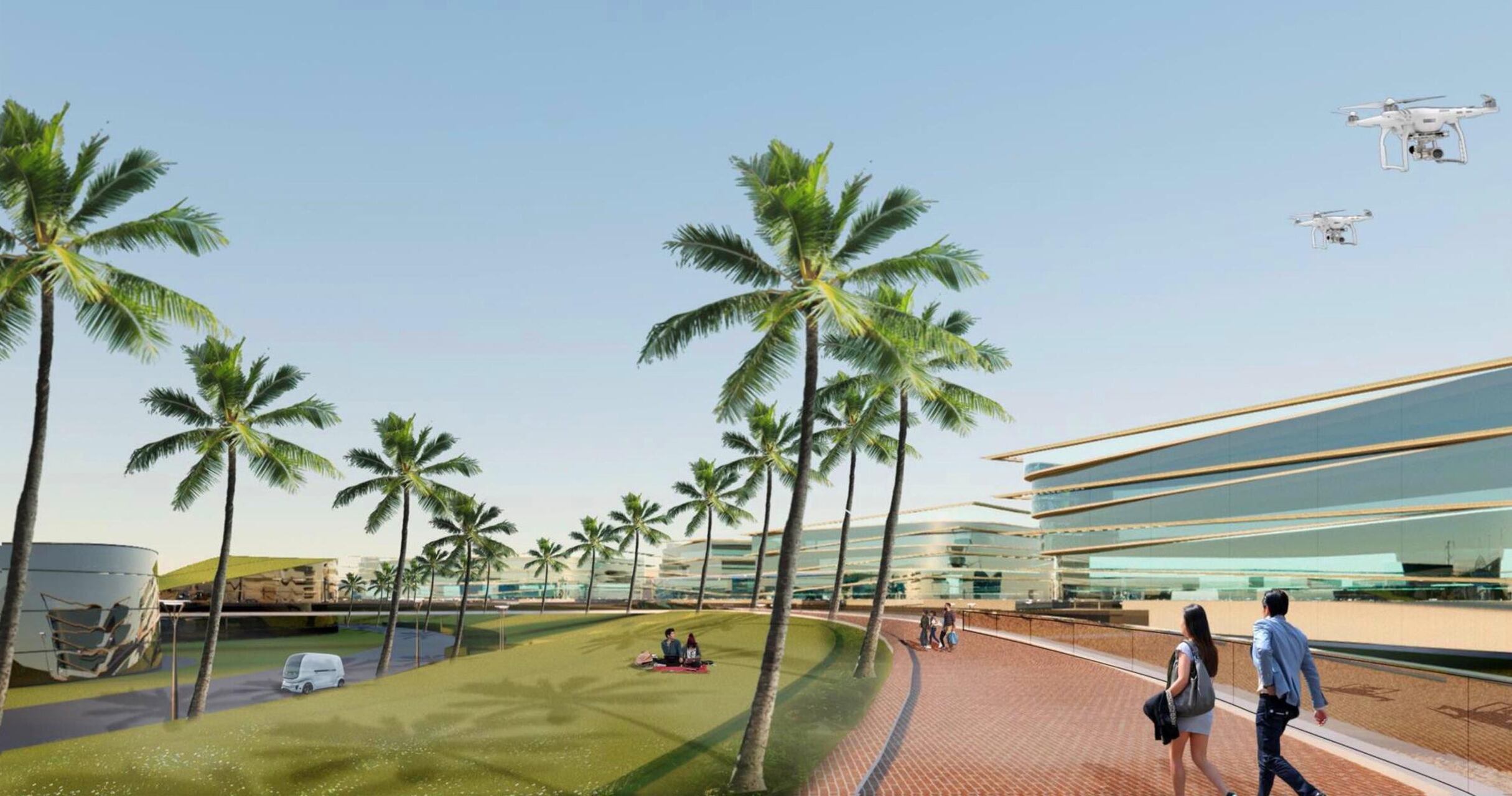 Thailandia: l’area del Concourse del Silicon Tech Park