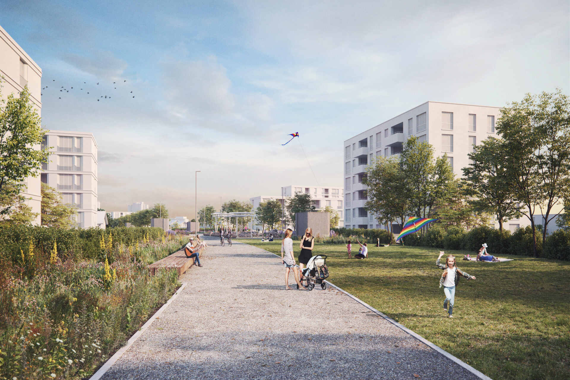 Nato dalla copertura della A1, l’Überlandpark di Schwamendingen riconnette due parti della città con un parco sopraelevato. Un progetto innovativo che unisce ingegneria, ecologia e partecipazione civica per un nuovo modello di spazio pubblico sostenibile