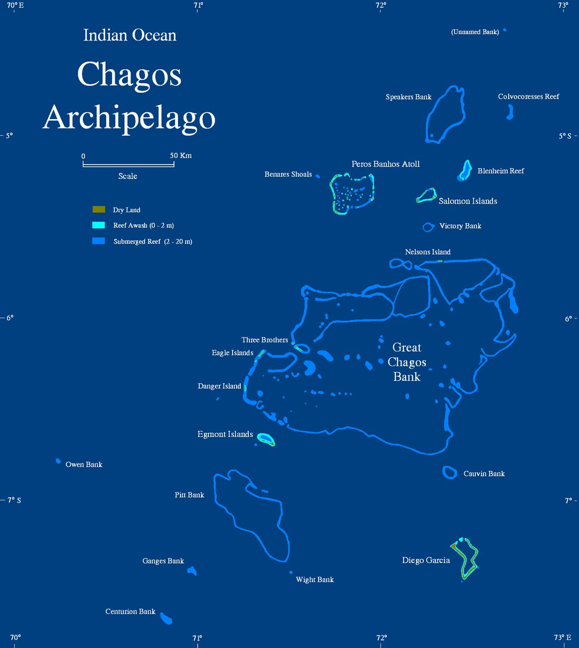 Dominio .io: il Territorio Britannico dell’Oceano Indiano, situato tra Africa, Asia e Australia, comprende l’arcipelago delle Chagos