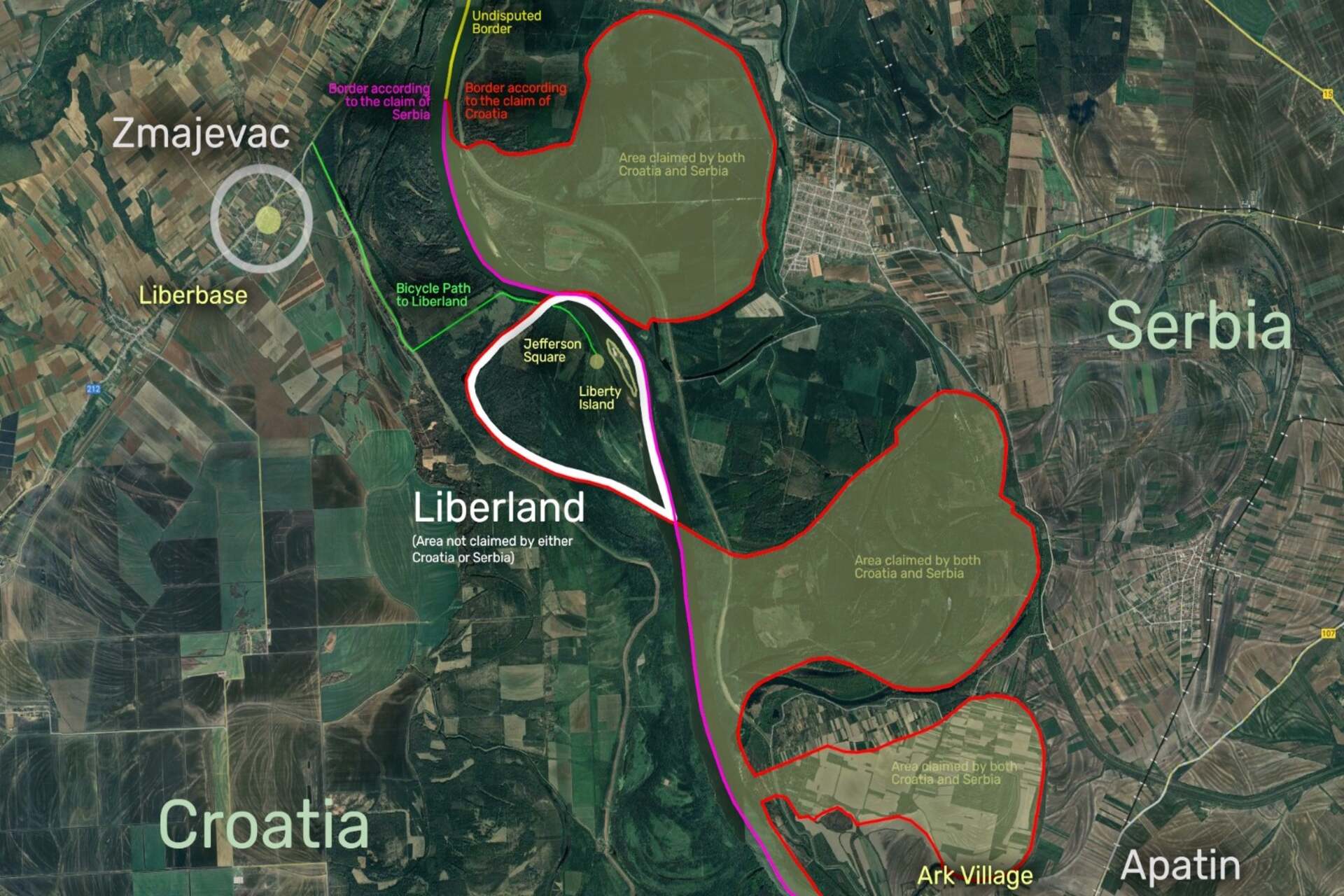 Liberland: una micronazione digitale fondata nel 2015 tra Croazia e Serbia, dove governance, economia e cittadinanza sono gestite interamente su tecnologia Blockchain open-source