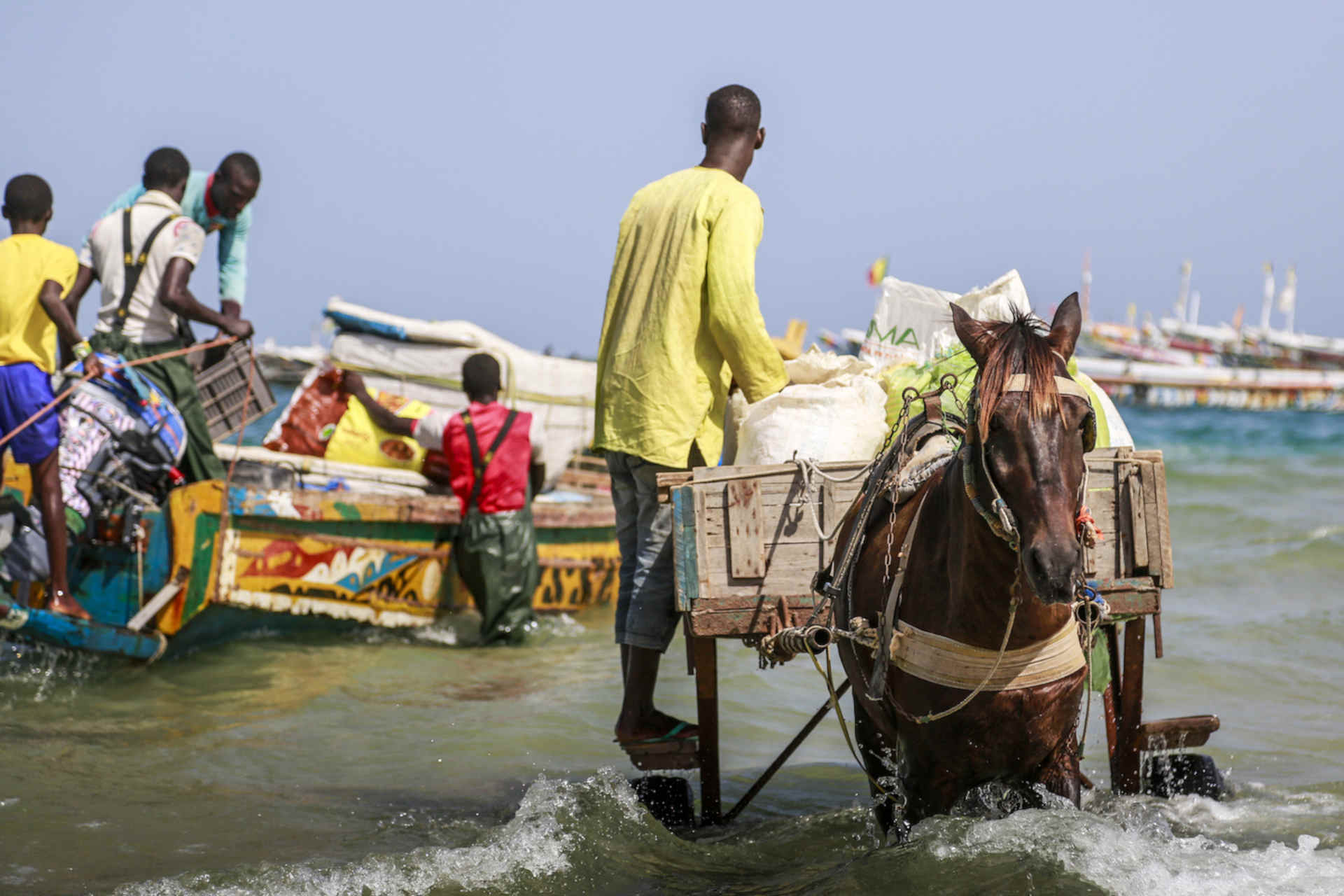 Pescatori artigianali in Senegal