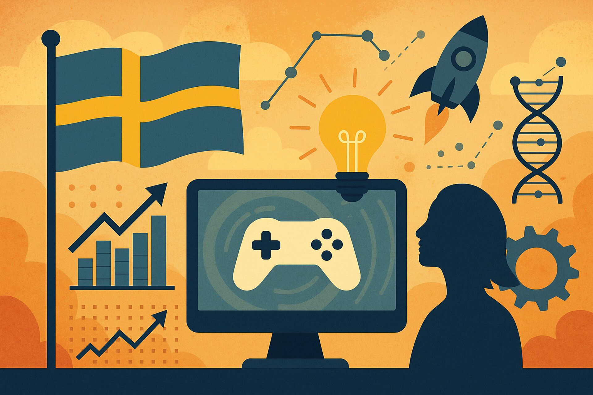 Gotland: regione svedese dal forte potenziale tecnologico e creativo, mira a rilanciarsi come polo del game development sfruttando i propri punti di forza: qualità della vita, infrastrutture digitali e capitale umano specializzato