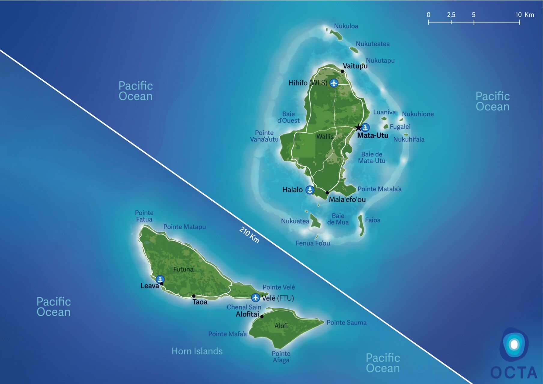 Wallis e Futuna: un arcipelago remoto del Pacifico collegato al mondo grazie al satellite Nuanua e alla nuova rete O3b mPOWER, per una svolta nella resilienza digitale locale