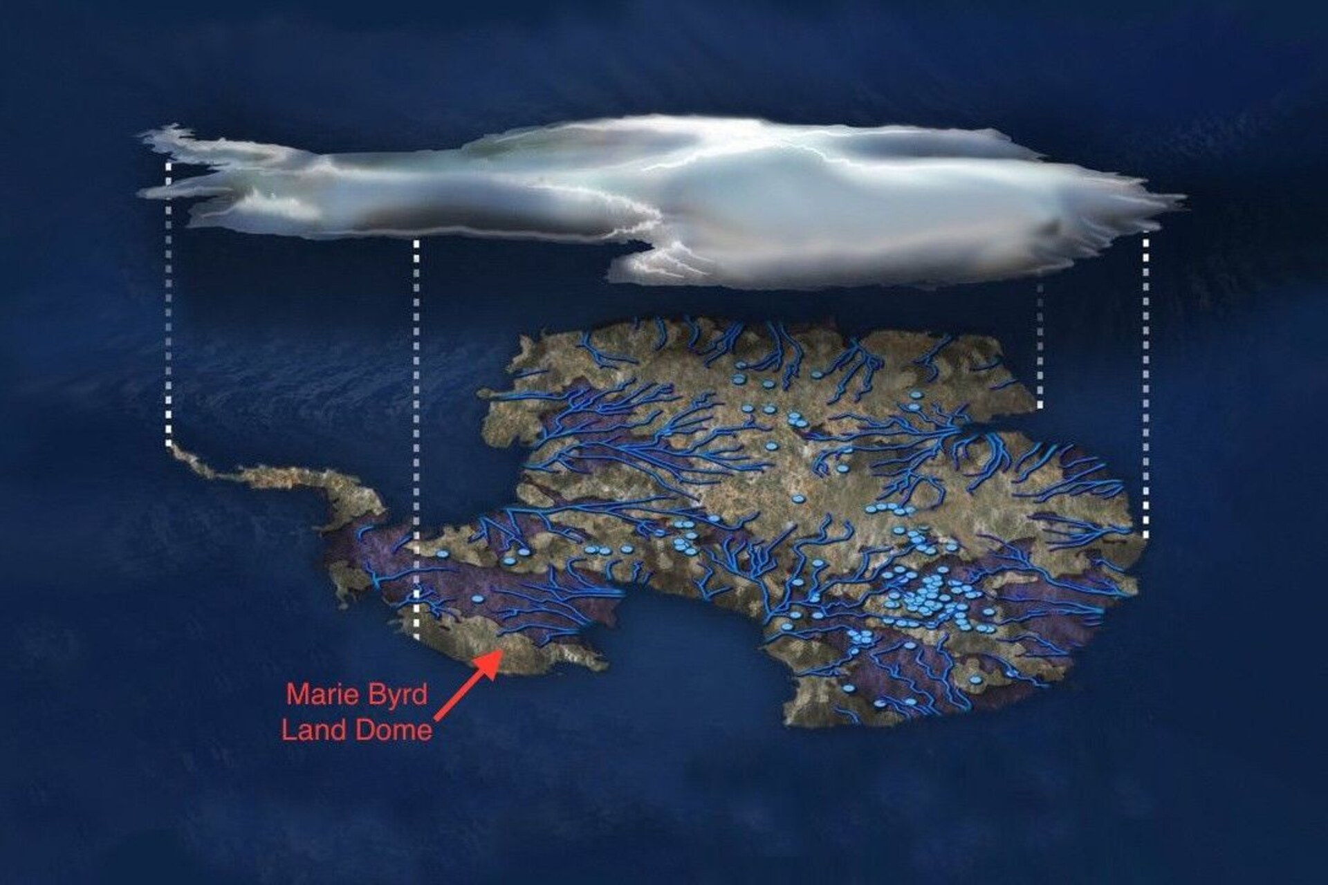 Marie Byrd Land: regione strategica per lo studio del riscaldamento globale, priva di sovranità nazionale e fondamentale per raccogliere dati sull’evoluzione della calotta antartica