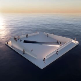 AquaPraça, un innovativo foro galleggiante dedicato al clima