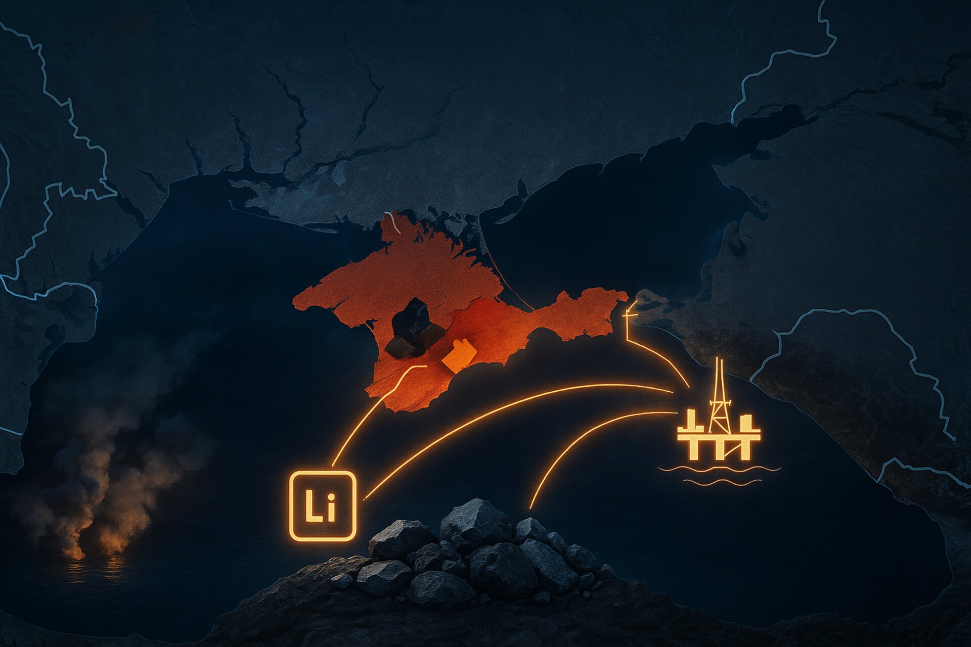 Terre rare e gas: dal Donetsk alla Crimea, passando per Lugansk, le ricchezze minerarie alimentano ambizioni opposte, accordi globali e logiche di sfruttamento