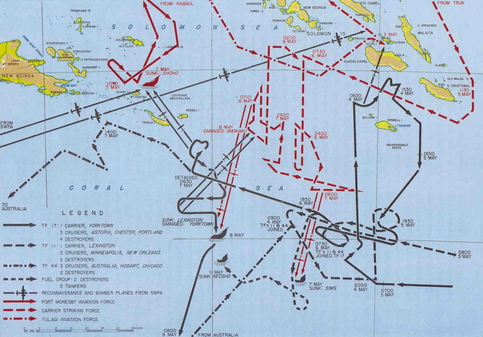 La Battaglia del Mar dei Coralli