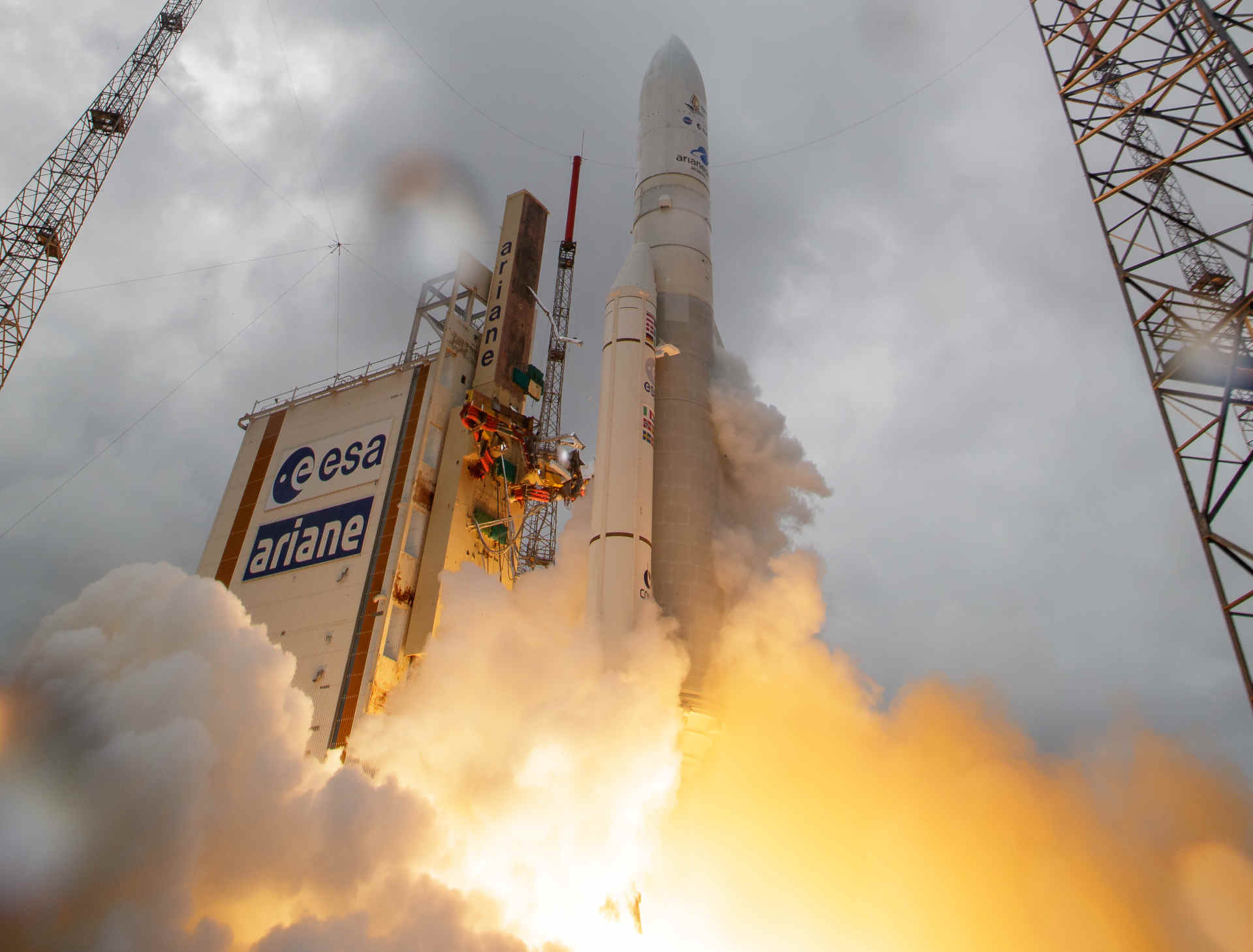 Le emissioni dei lanci spaziali