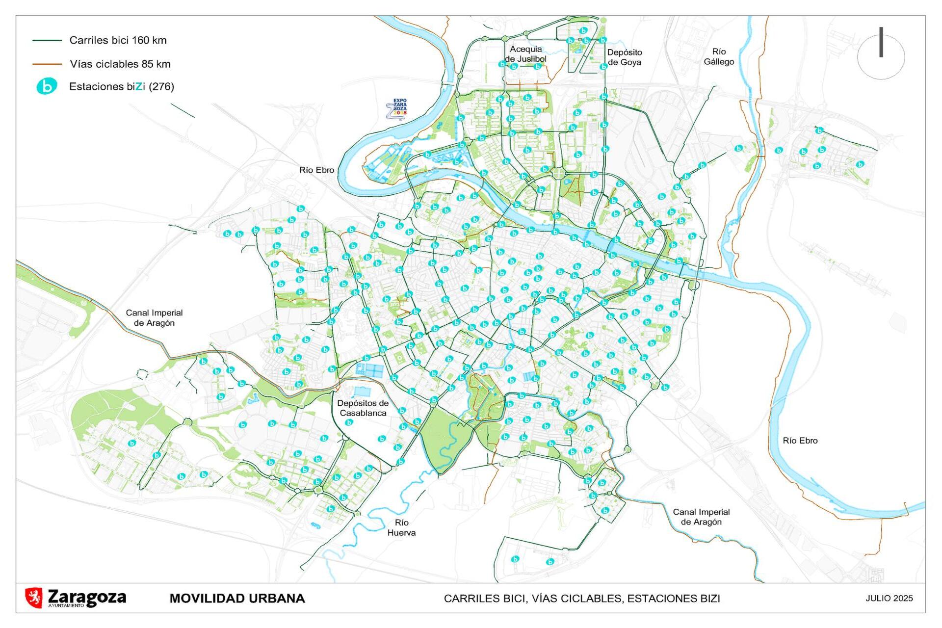 Saragozza: la città spagnola si afferma come modello europeo di mobilità sostenibile grazie al progetto Bizi, una rete di piste ciclabili e biciclette elettriche che favorisce turismo, pendolarismo ecologico e riduzione delle emissioni