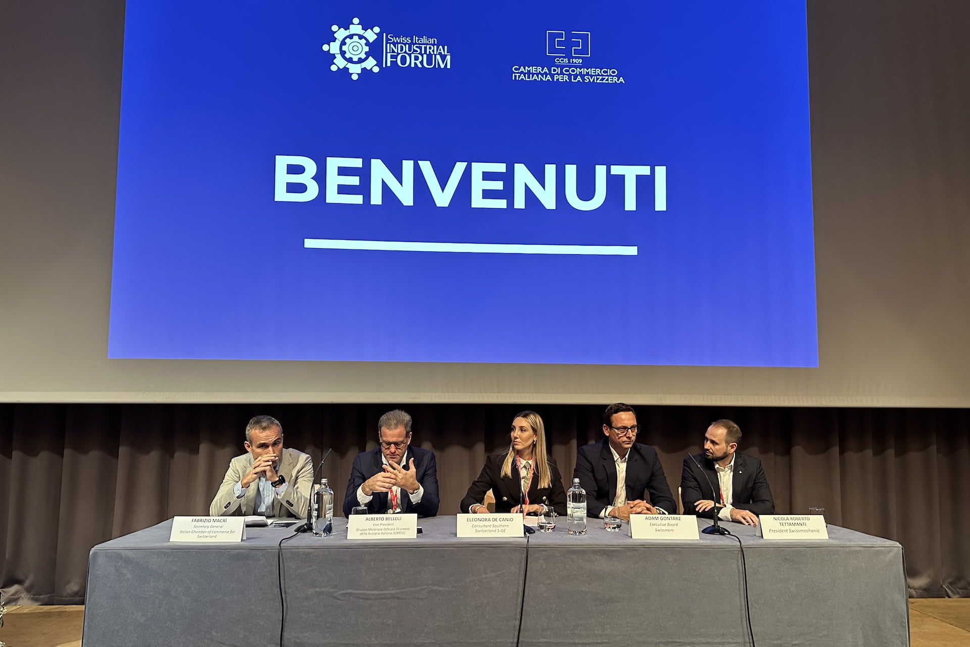 Forum Industriale: Italia e Svizzera dialogano sul futuro del settore