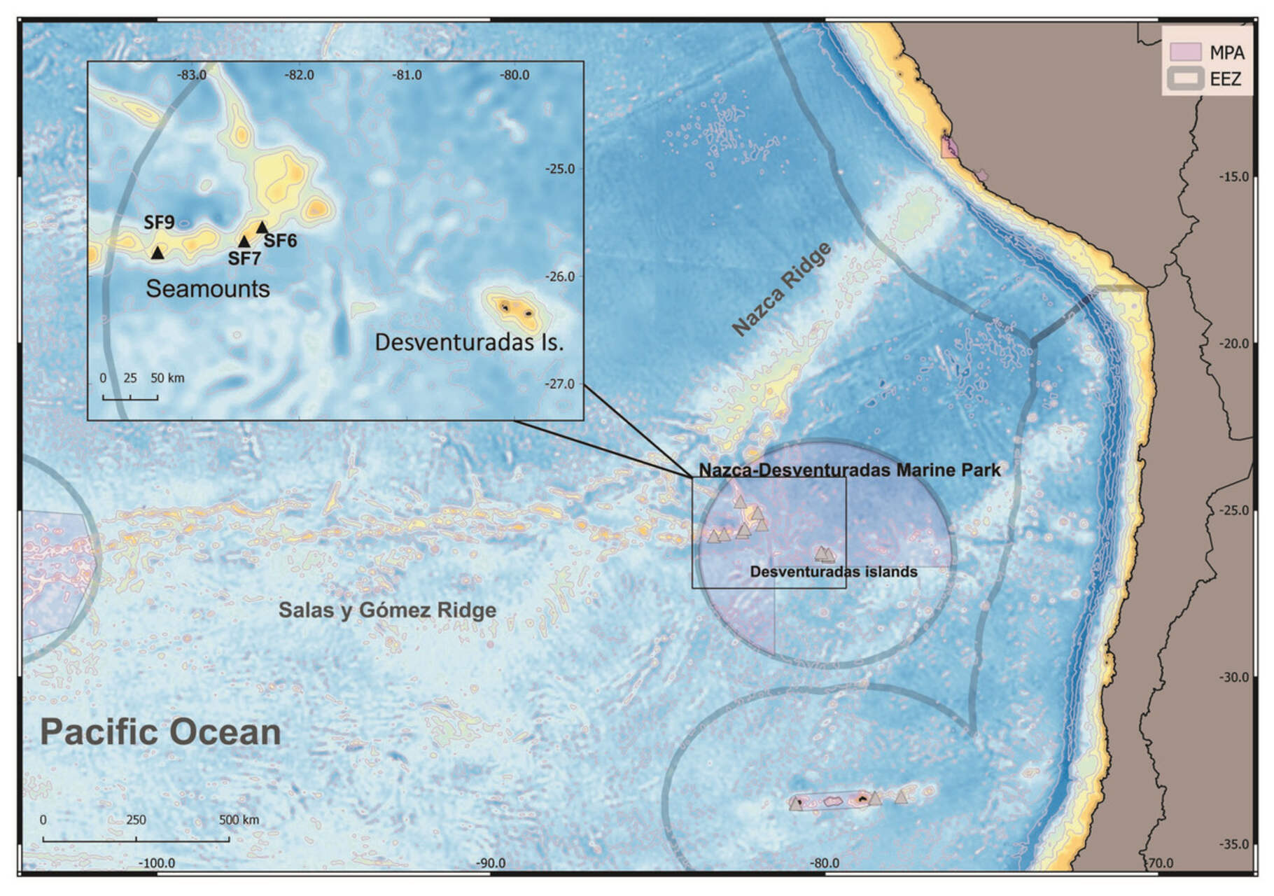 Desventuradas: immagini satellitari e mappe storiche raccontano l’isolamento e la biodiversità unica di queste isole, oggi al centro dell’innovazione ambientale del Cile