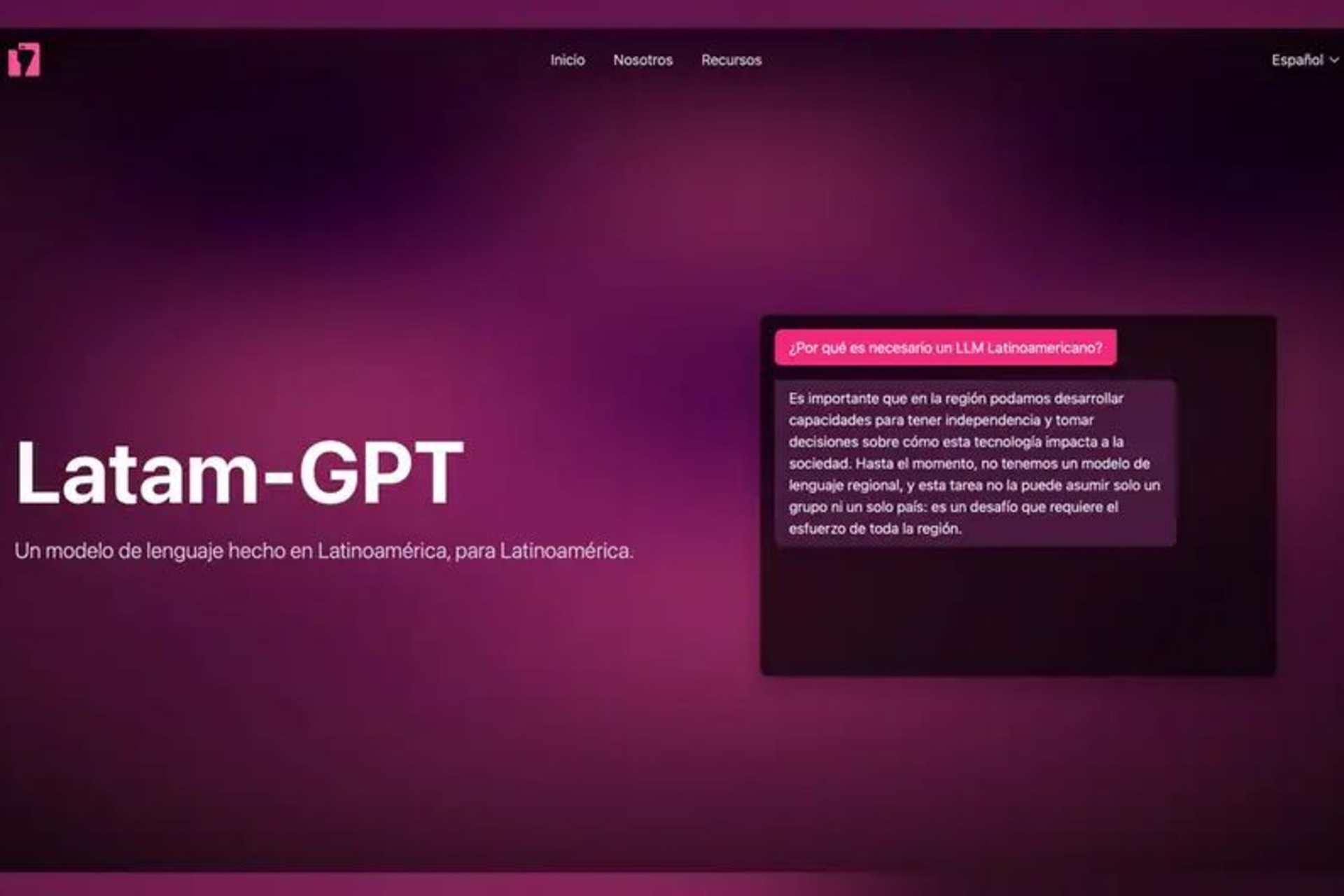 Latam-GPT: iniziativa guidata dal CENIA in Cile per creare un’intelligenza artificiale addestrata con dati latinoamericani e pensata per le esigenze culturali del continente