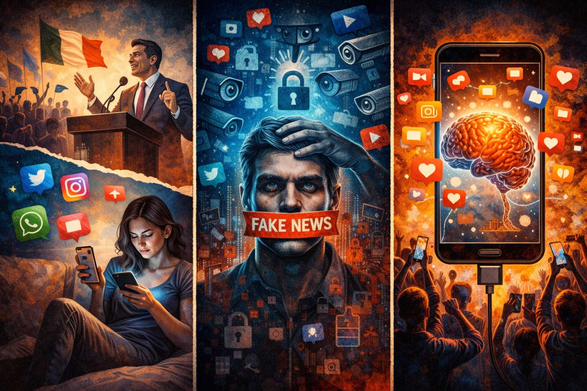 I social media nella vita di oggi: dal privato al politico