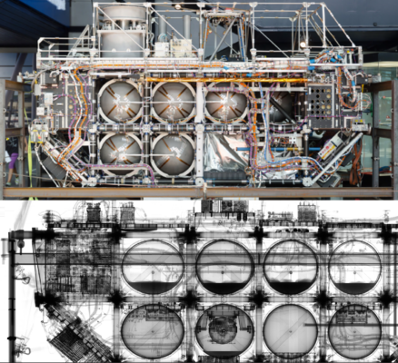 EURECA: scena generica legata allo studio del satellite e agli strumenti di ricerca che consentono di analizzare materiali, geometrie interne e condizioni operative dopo la missione orbitale