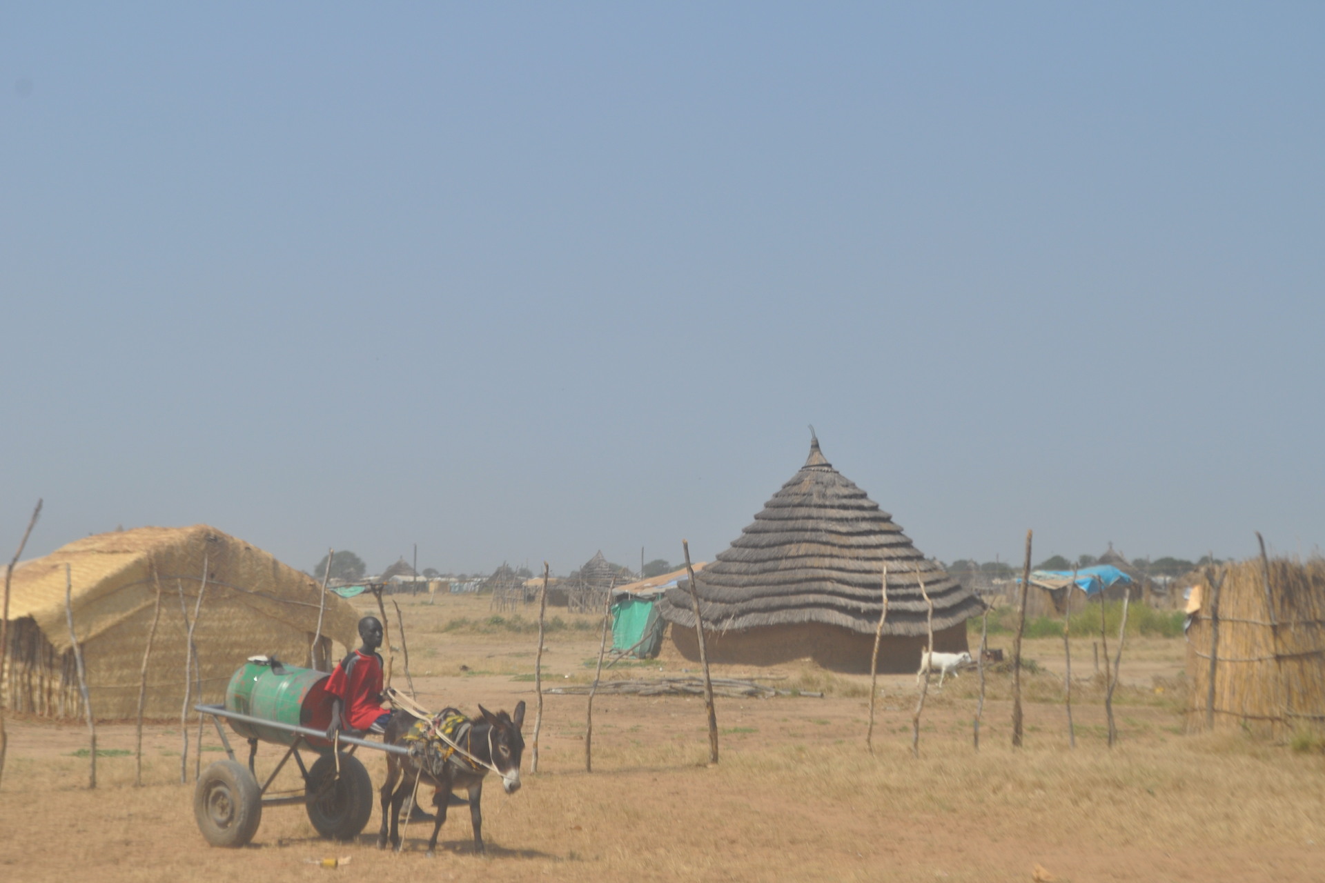 Abyei: scena che rappresenta infrastrutture e servizi pubblici in un territorio condiviso da Sudan e Sudan del Sud, evidenziando iniziative locali e programmi di supporto alla popolazione dell’area