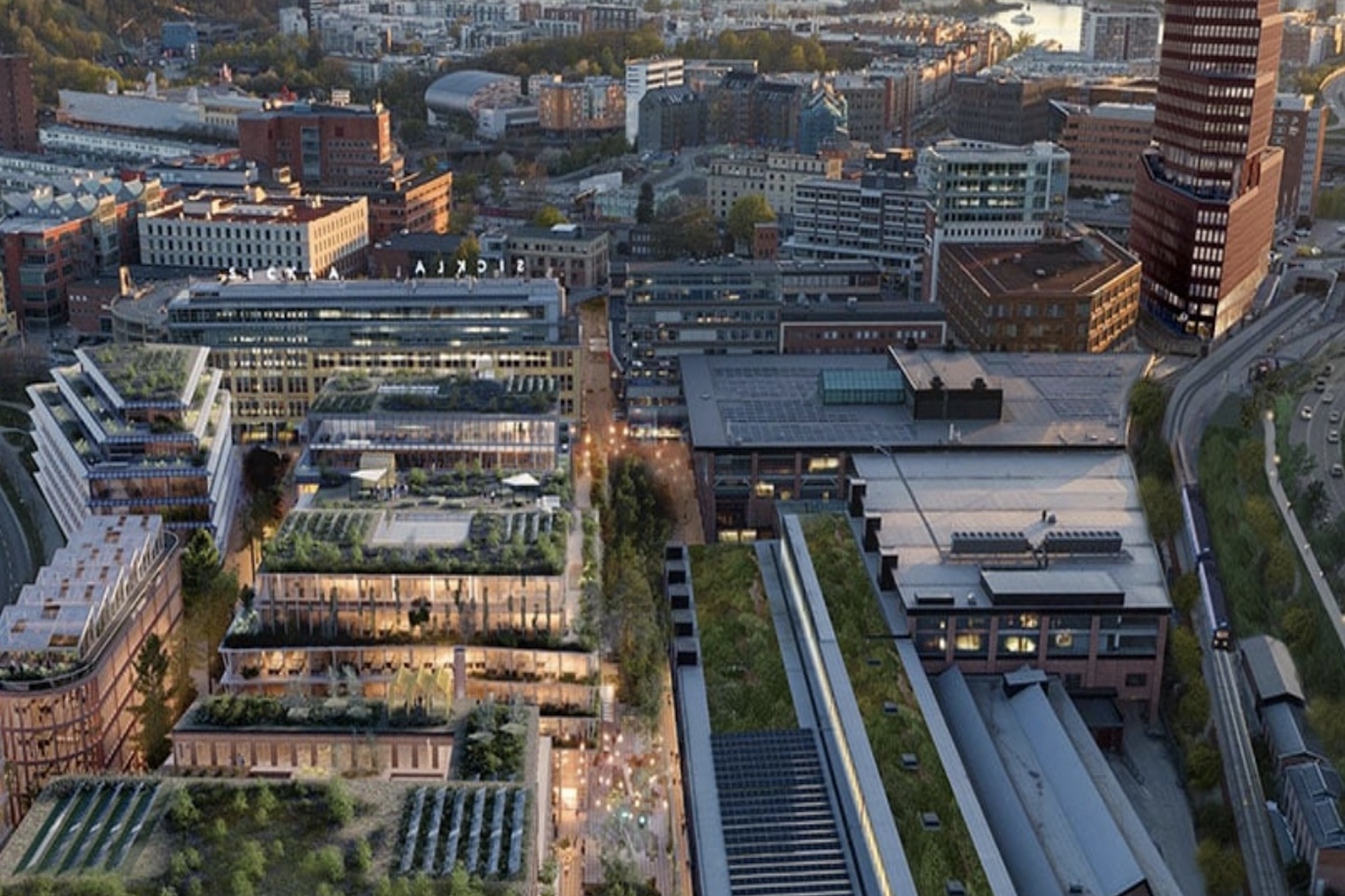 Stockholm Wood City, la capitale svedese del legno hi-tech