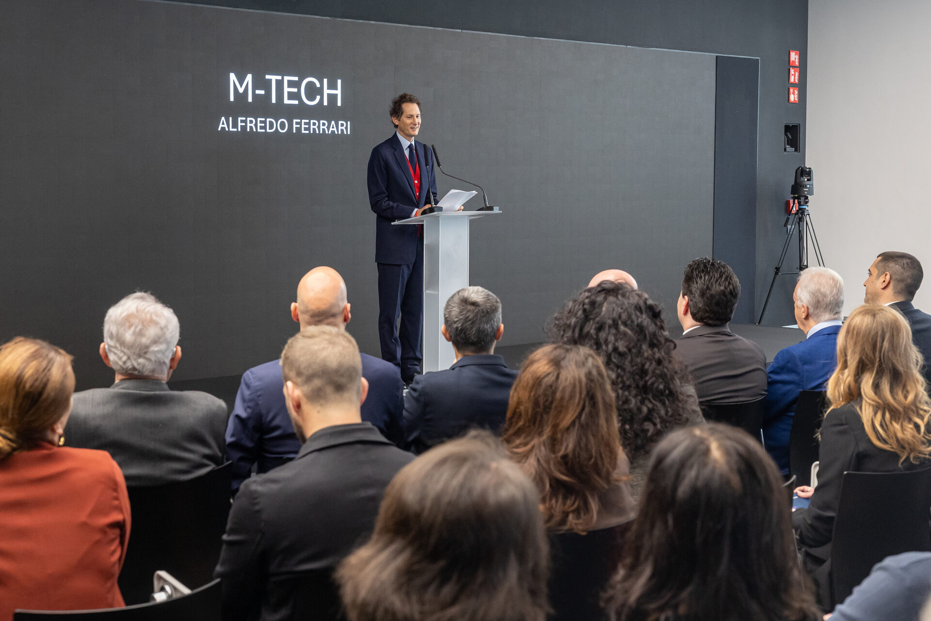 M-TECH Alfredo Ferrari: fotografia o rendering collegato al progetto destinato a rinnovare la formazione tecnica grazie a laboratori moderni, percorsi integrati e collaborazione tra istituzioni e imprese