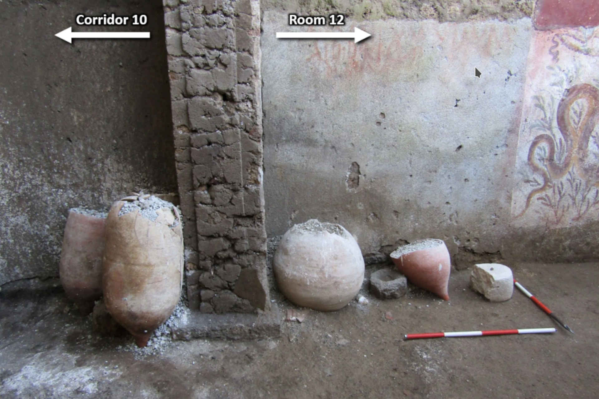 I romani usavano la calce viva: la conferma da Pompei