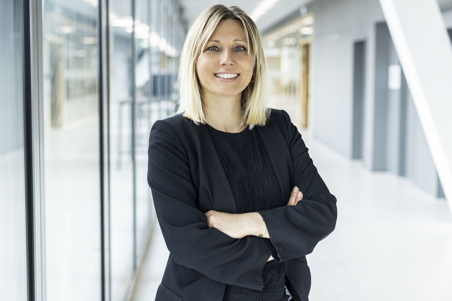 Alexandra Beckstein: manager e investitrice nel settore Quantum e AI durante evento su venture capital, accelerazione startup e infrastrutture tecnologiche, focus su ecosistemi industriali e crescita dell’innovazione